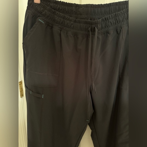 Scrubstar scrub pants pewter L women’s drawstring and spandex - Picture 8 of 14